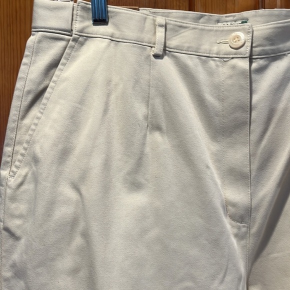 NWT L.L Bean womens  bayside original fit cropped pants size 18 - Picture 2 of 9